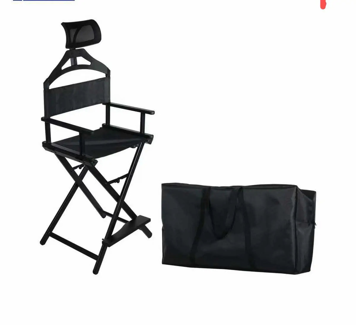Foldable Makeup Artist Chair with Carry Bag